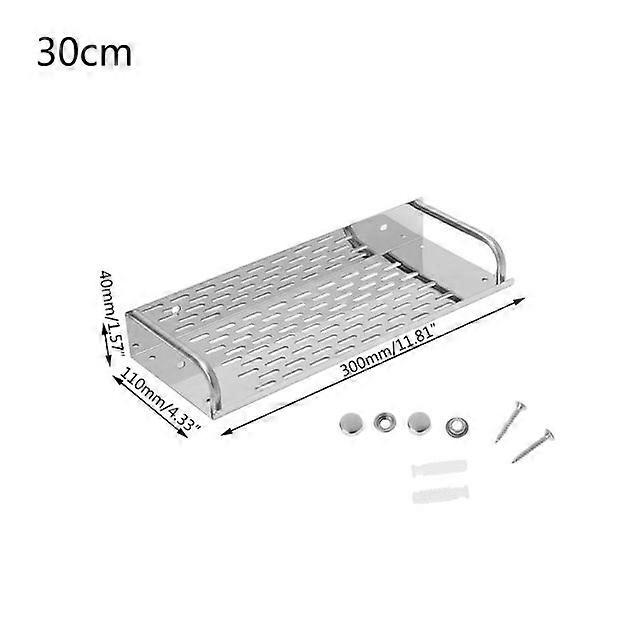 Stainless Steel Bathroom Accessory Bathroom Accessory Shelf Wall-mounted Storage Rack Single Layer