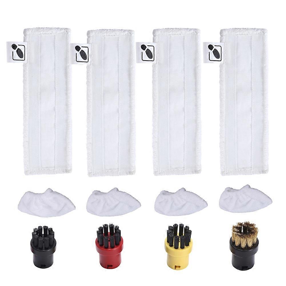 Cleaning Cloth Cover Round Brushes for Easyfix SC2 SC3 SC4 SC5 Cleaner Accessories