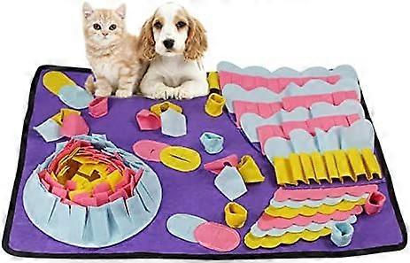 Dog Snuff Pads Pet Feeding Pads Dog Puzzle Toys Puppy Training Pads