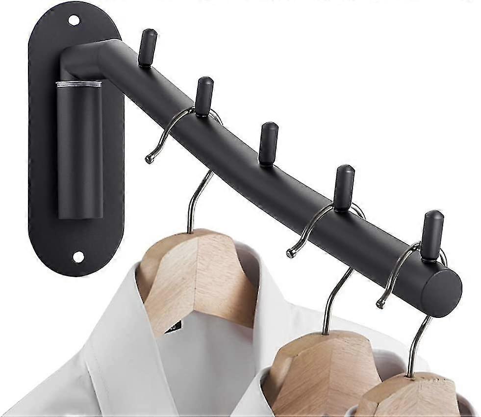 Η κρεμάστρα ραφιών ενδυμάτων ανοξείδωτου τοποθετεί το γάντζο ενδυμάτων με το βραχίονα ταλάντευσης