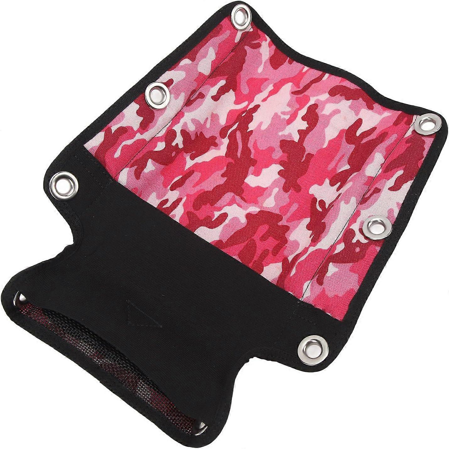 Piastra posteriore da immersione, borsa elastica inferiore per tabellone da immersione cuscino in nylon portatile comodo con viti per subacqueo