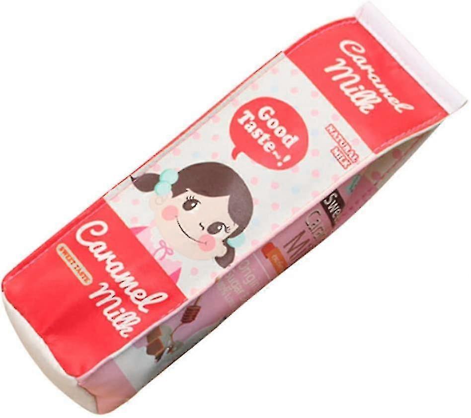 Cute Milk Shape Pencil Case