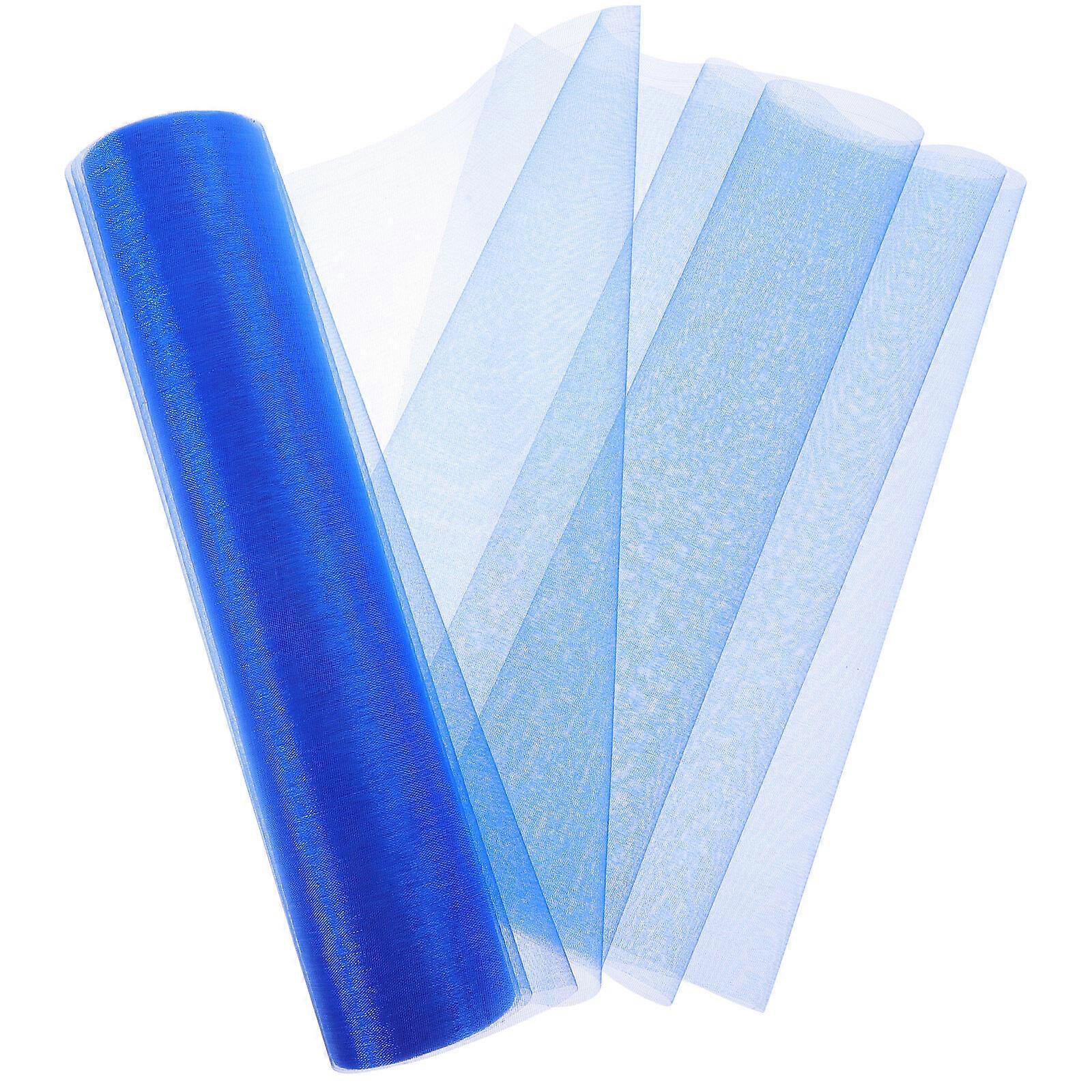 1 Roll of Handcrafting Tulle Ribbon Multi-function Gift Tulle Multi-function Mesh Ribbon
