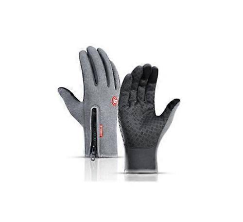 Waterproof Winter Gloves - Warm Windproof All Fingers Touch Screen Gloves