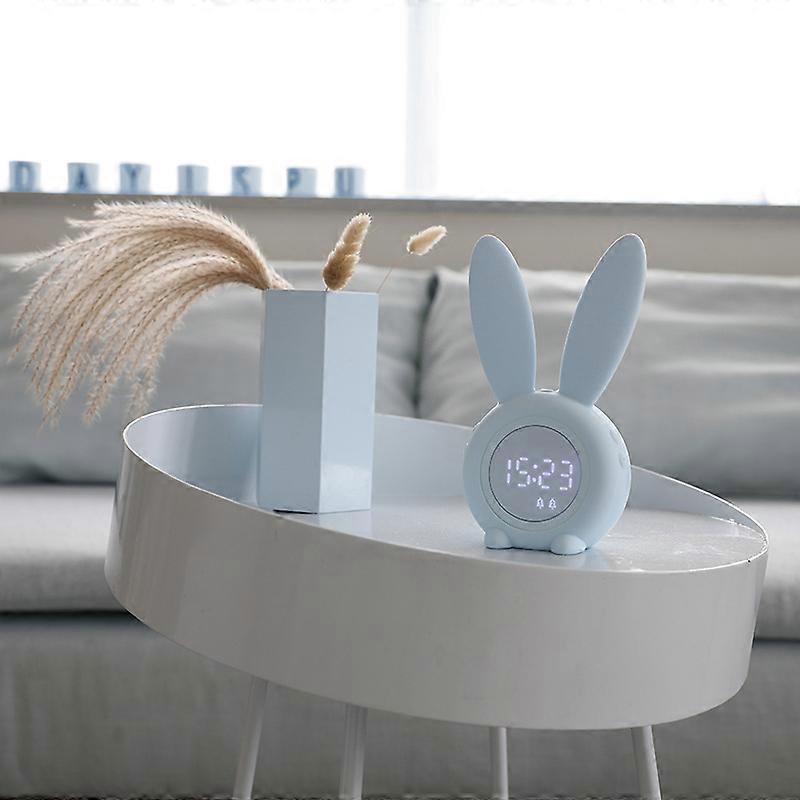 Kids Alarm Clock Digital for Bedroom Rabbit Alarm Clock
