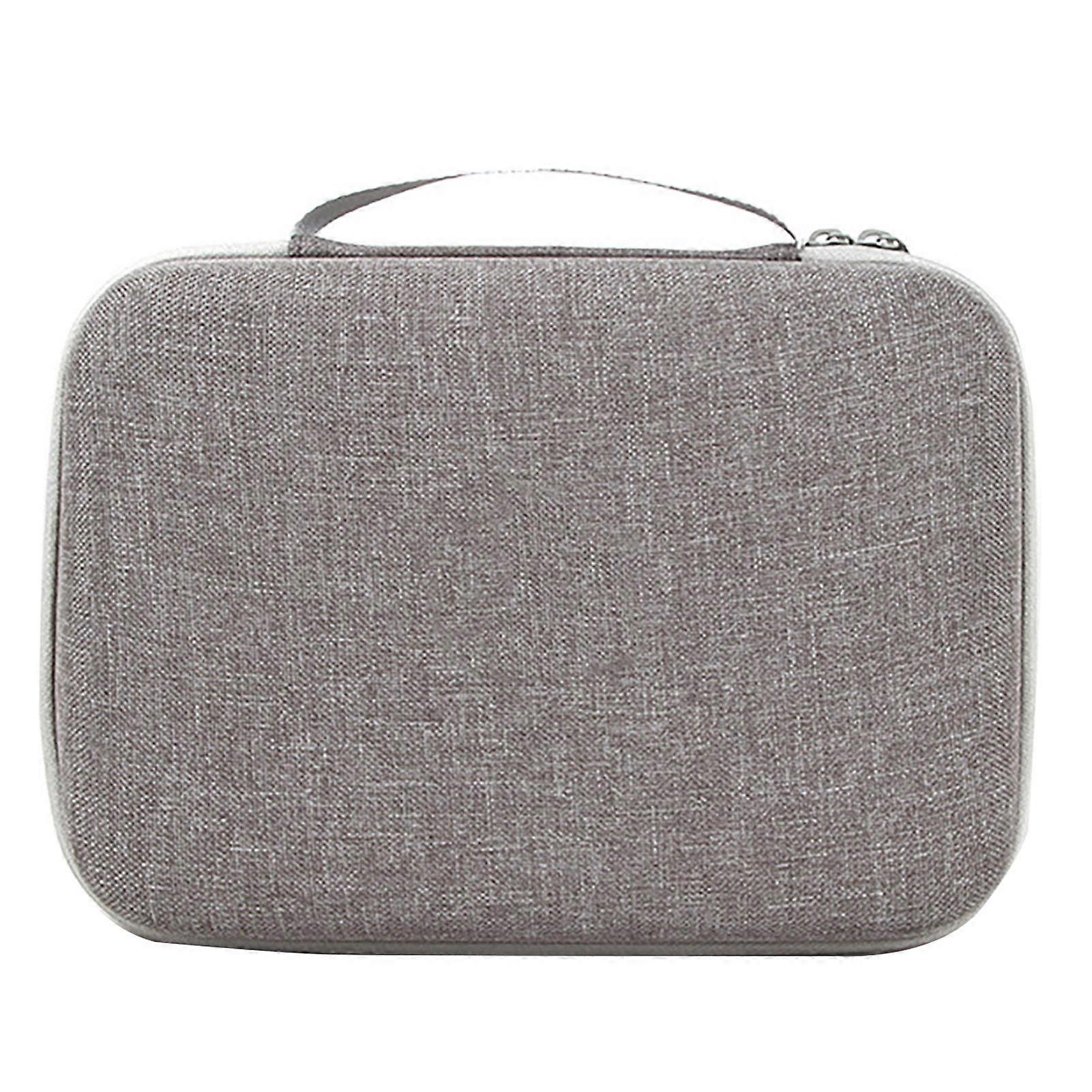 Digital Product Storage Bag Shockproof Hard Shell Soft Lining Mesh Pockets 3 Compartments Scratch-Resistant Portable Camera Organizer Digital Stuff Pr