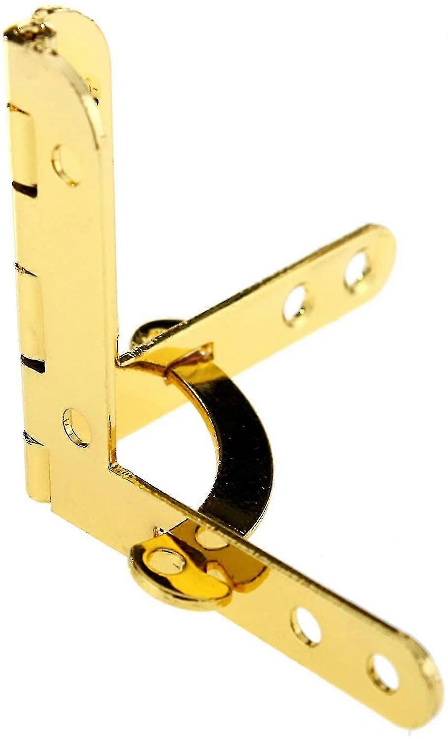 4pcs η πόρτα κιβωτίων κοσμήματος μεντεσέδες μικρά χρυσά κιβώτια 39.5mm Χ 42.5mm μεντεσέδες τεταρτημοίκηδων