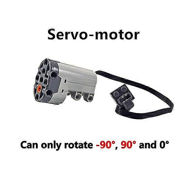 For Logo Technical Parts Motor Multi Power Functions Tool Servo Train Model Sets Building Blocks high quality