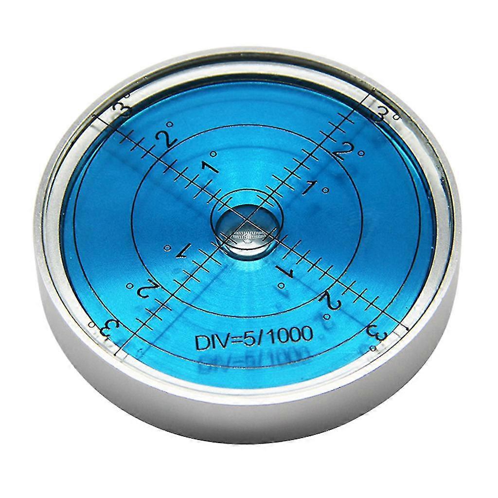 Round Bullseye Bubble Level High Precision Pro Measuring Tool & Tribrachs 60mm