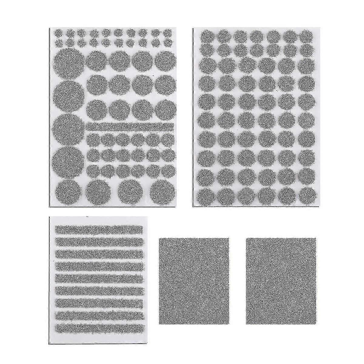 Nuolux 132pcs Furniture Floor Protector Felt Pads (random Color)