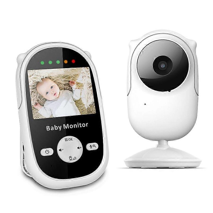 SM25 Baby Monitor Night Vision Two-Way Camera Temperature Monitoring Wi-Fi 360 White