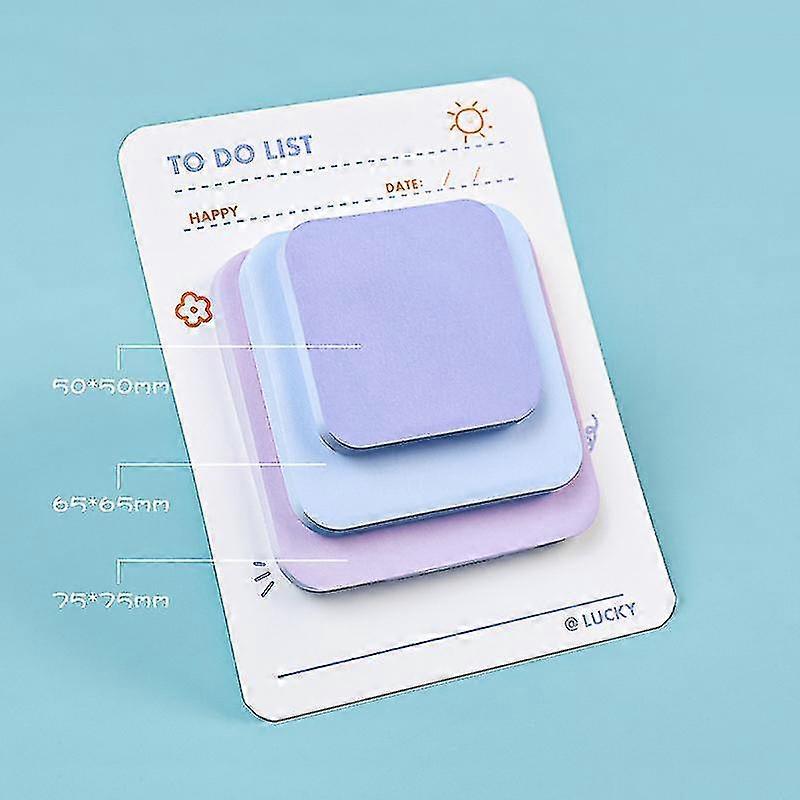 90sheets 3 Size Memo Pads Kawaii Sticky Notes Diy Notebook Planner Journal Index Stickers Korean Stationery Office Supplies
