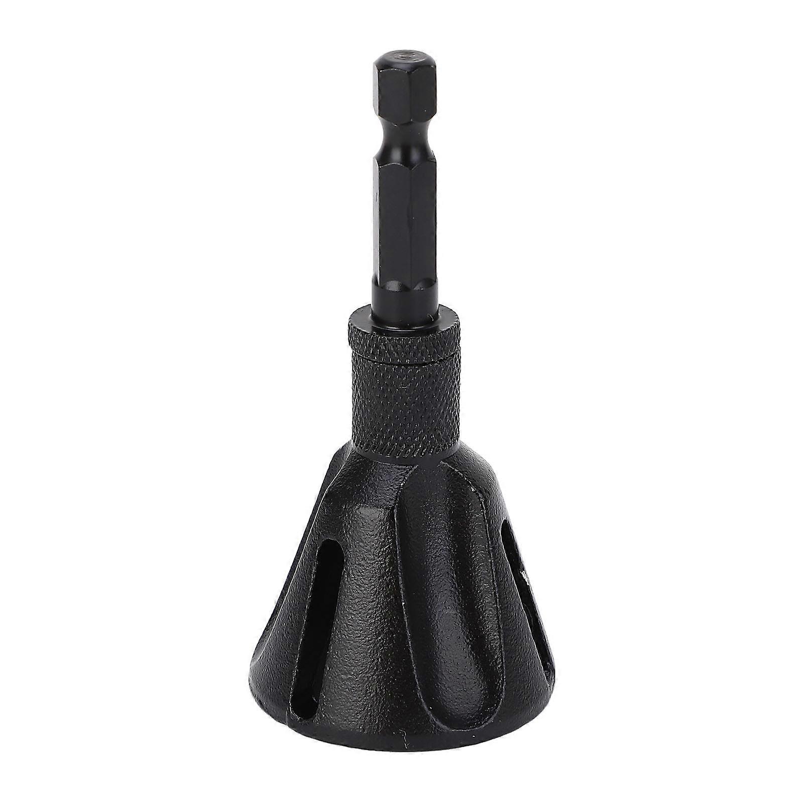 External Chamfer Deburring Tool 3 Flutes 5-25mm 1/5-1in Burr Removal Tool with 1/4in Hex Shank