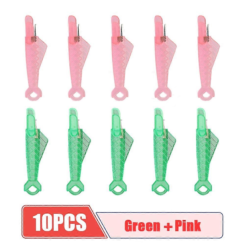 New Mini Sewing Machine Needle Threader With Hook Needle Insertion Tool Elderly Automatic Quick Changer Thread Craft Accessories