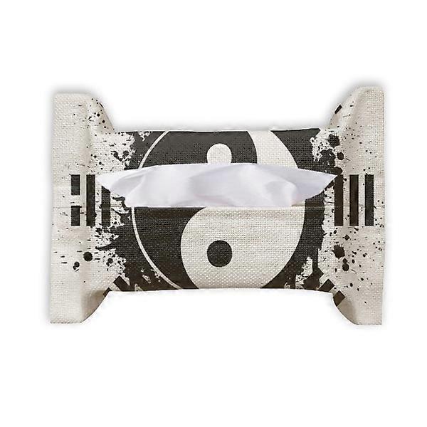 Eight Diagrams Taiji Yin-yang China Pattern Paper Towel Tissue Bag Napkin Bumf
