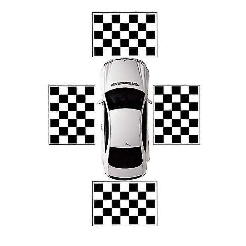 4pcs Fabrics Calibration Cloth For Surround Bird View Panoramic Dvr System