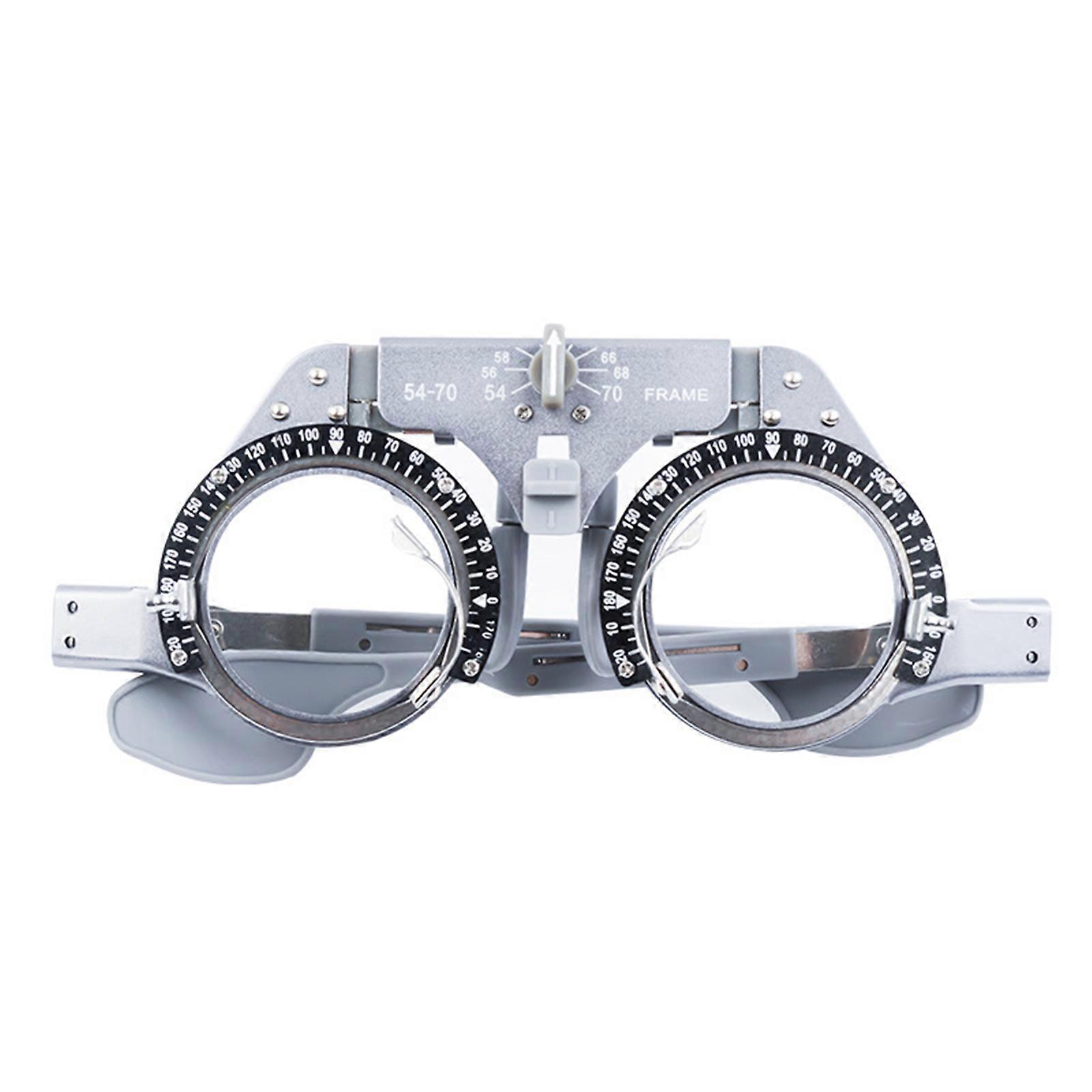  Glasses Optometry PD Adjustable 54-70mm Trial Frame Pupil Distance Optical Lens for Titanium Insert frame Glasses