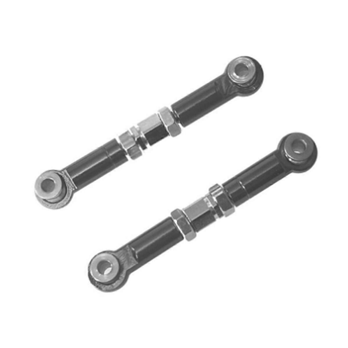 RC Car Metal Upgrade Accessories Steering Rod for Go 1/14 14209 14210 H14BM RC Car Upgrade Parts(Titanium)