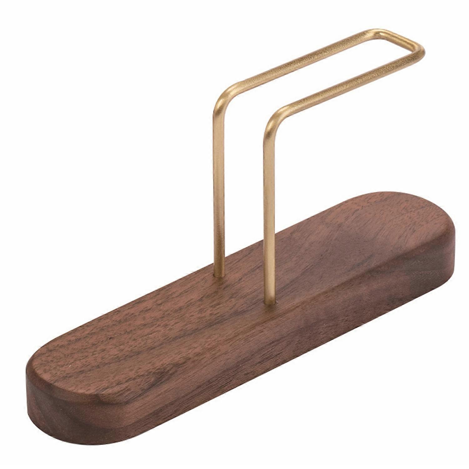 Filter Paper Rack Holder Reusable Thickened Portable Wooden Coffee Filter Paper Storage Holder Stand