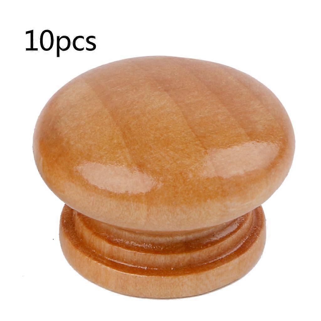 10 Pcs Cabinet Door Handle Round Wardrobe Pulls Furniture Handle Tasteless