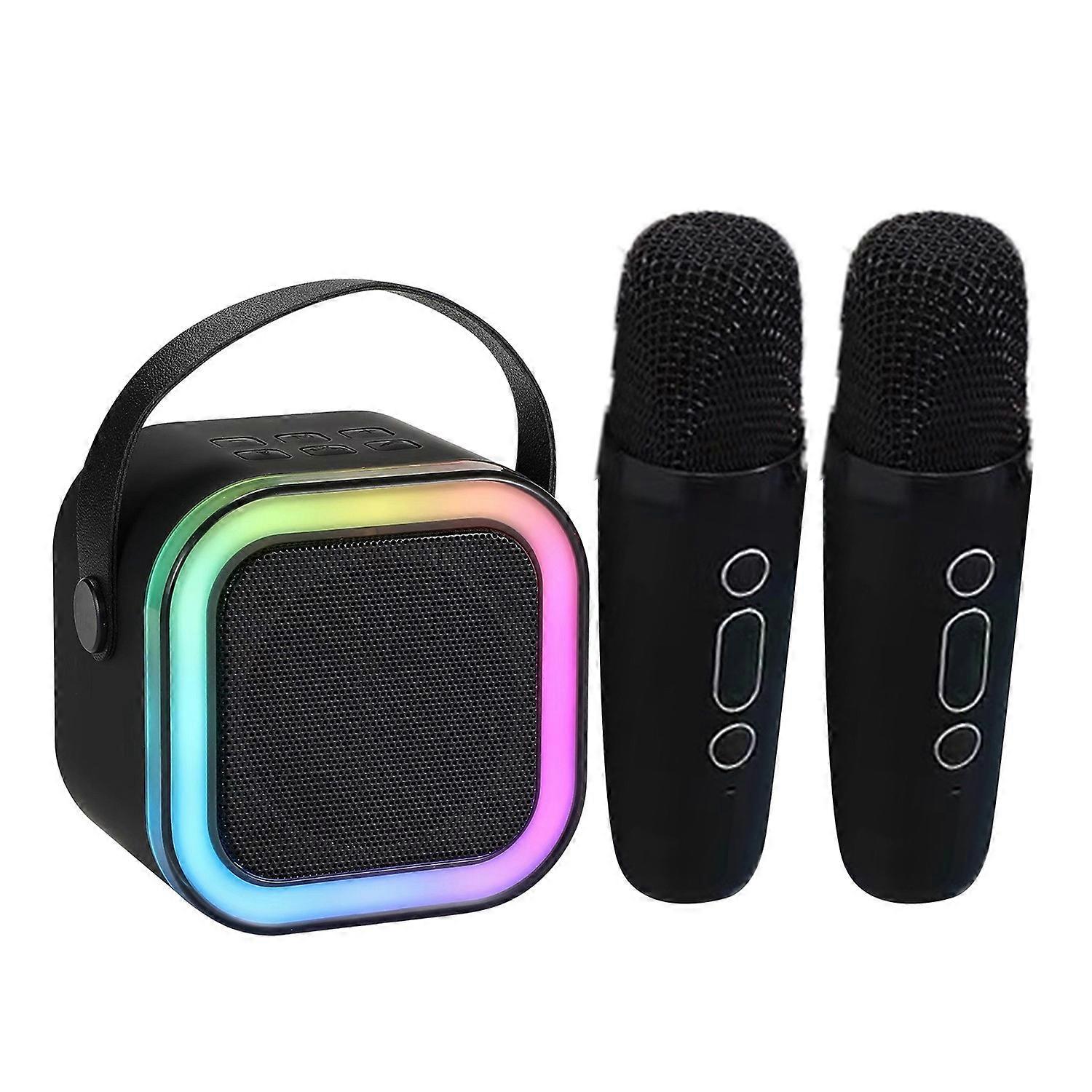 Karaoke Machine Toy with Wireless Microphone Stable Connection Low Latency Bluetooth-compatible