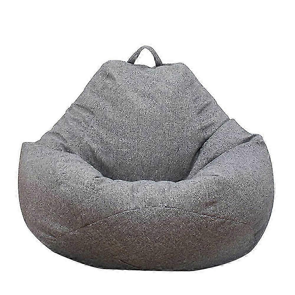 Adults Bean Bag Chair Sofa Couch Cover Indoor Lazy Lounger No Filling.