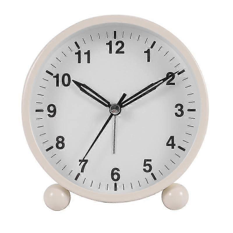 Alarm Clocks Bedside Non Ticking Battery Powered Table Clocks Luminous Small Clock,suitable For Bed