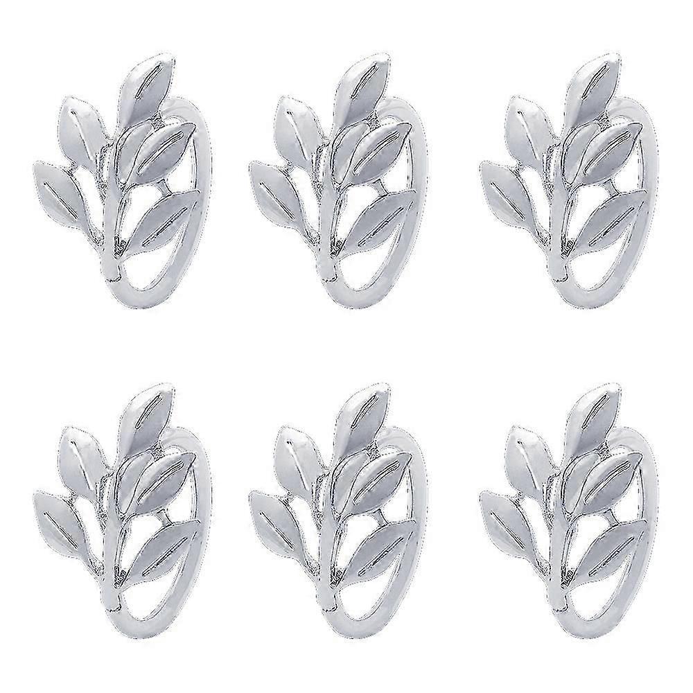 6 stykker servietringe