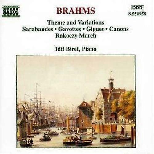 يوهانس برامز قطع البيانو (بيريه) قرص مضغوط (1994) جديد