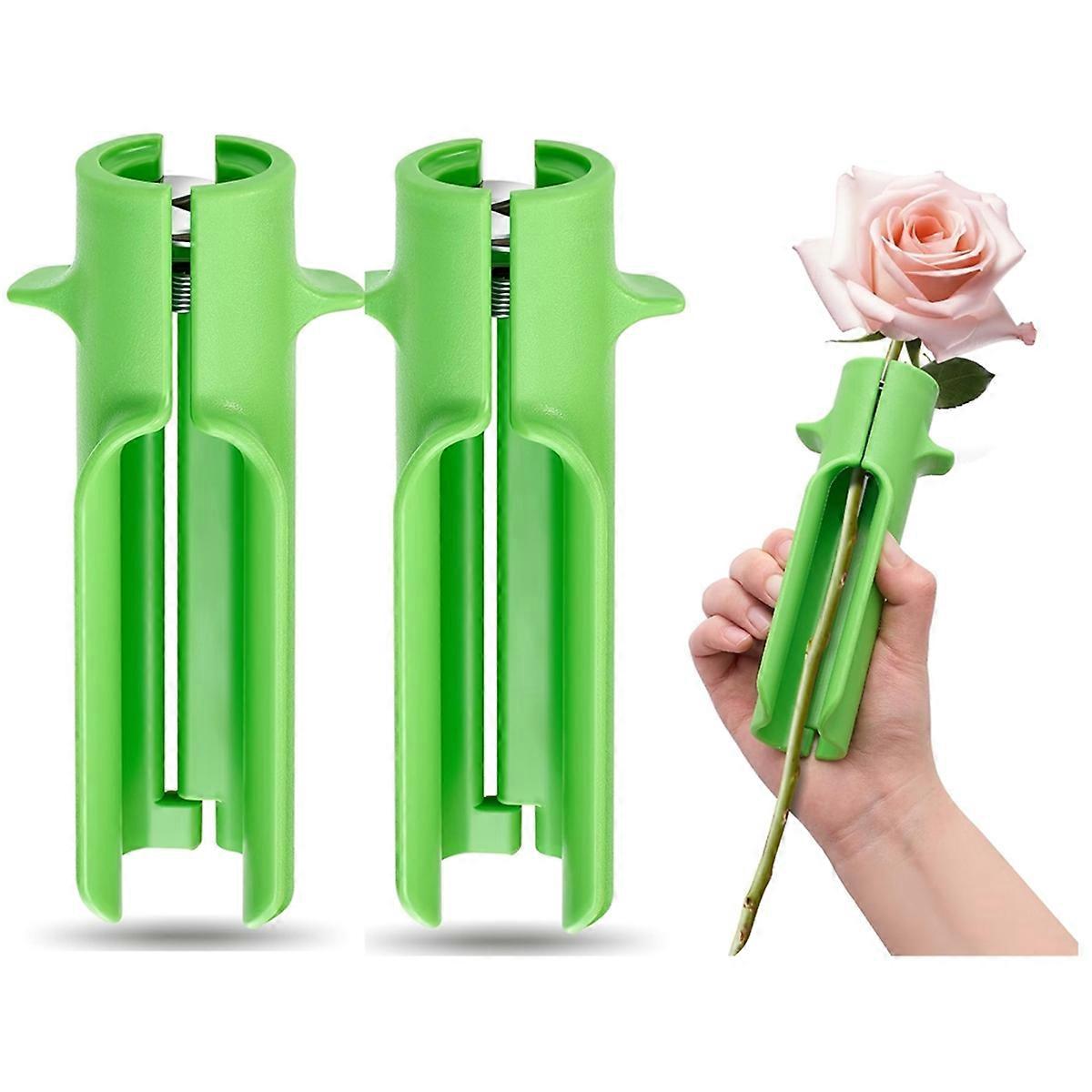 3 Piece Rose Thorn Stripper Tool Thorn Remover for Roses Leaf Stripper Tool Flower Cleaner Cutter t