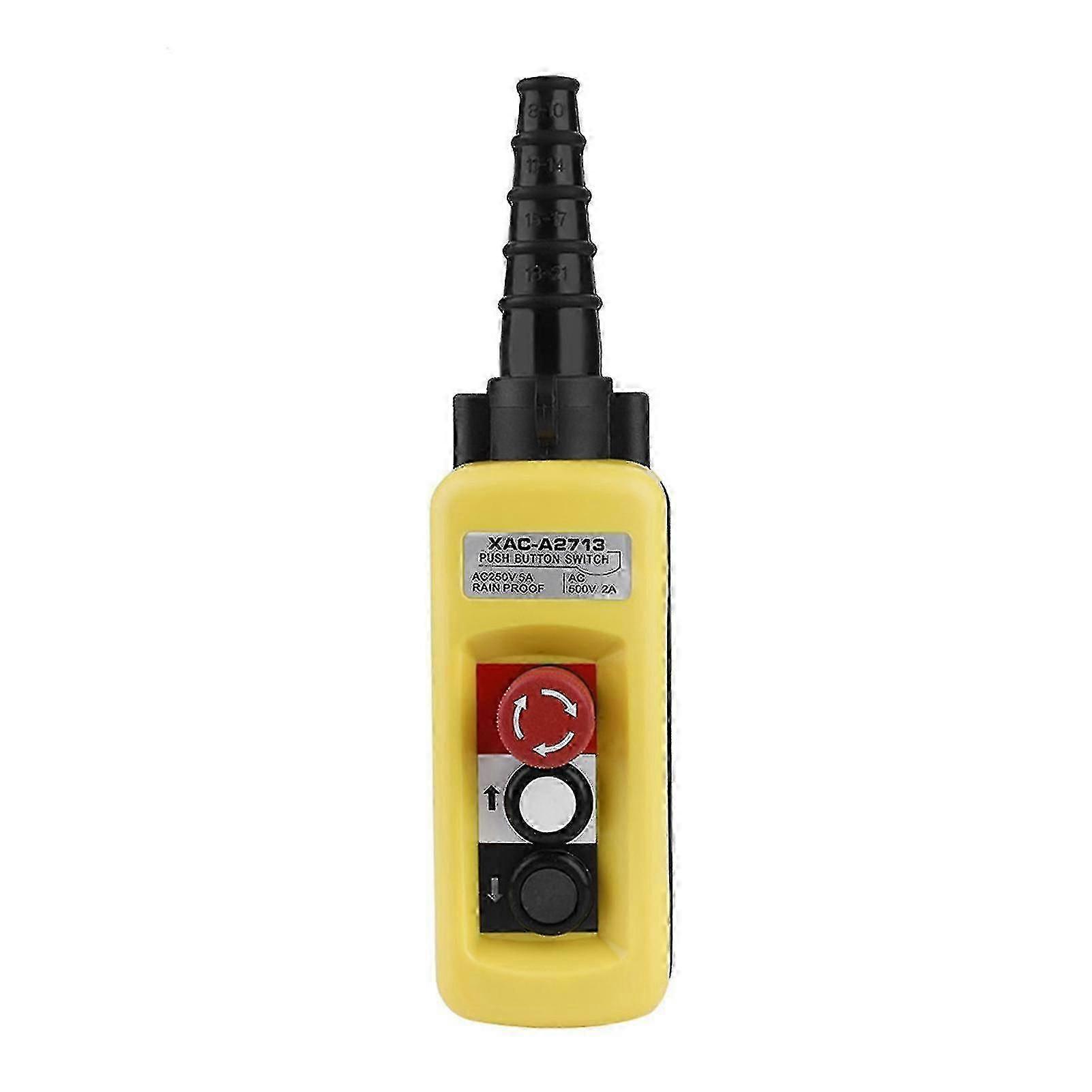 Xac-a2713 Hoist Switch Sensitive Simple To Use Pushbutton Switches Crane Hoist Control For Crane