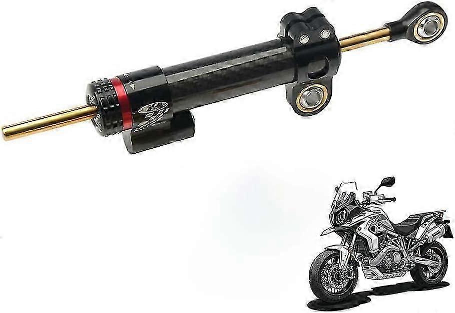 Σταθεροποιητής αποσβεστήρα τιμονιού μοτοσικλετών για Yamaha Tracer 9GT, ρυθμιζόμενος ασφαλής έλεγχος Το τιμόνι σταθεροποιεί το αποσβεστήρα μοτοσικλετών Αποσβεστήρες αλουμινίου, Silverstyl