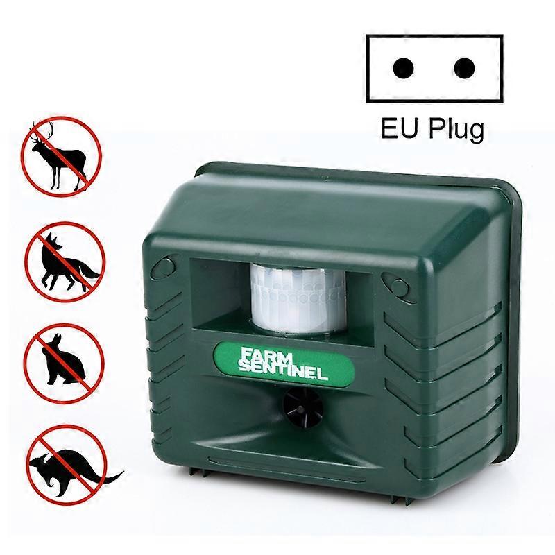 SK131 High-power Ultrasonic Electronic Rat Repeller Analog Alarm Sound Intelligent Pest Killer, EU Plug