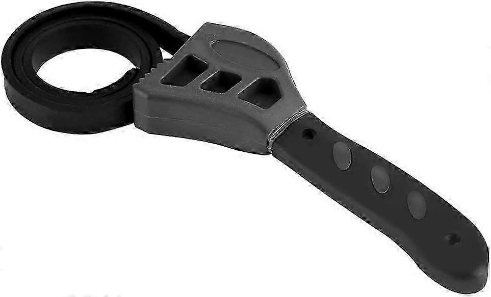 Strap Wrench, Universal 500mm Adjustable Rubber Spanner