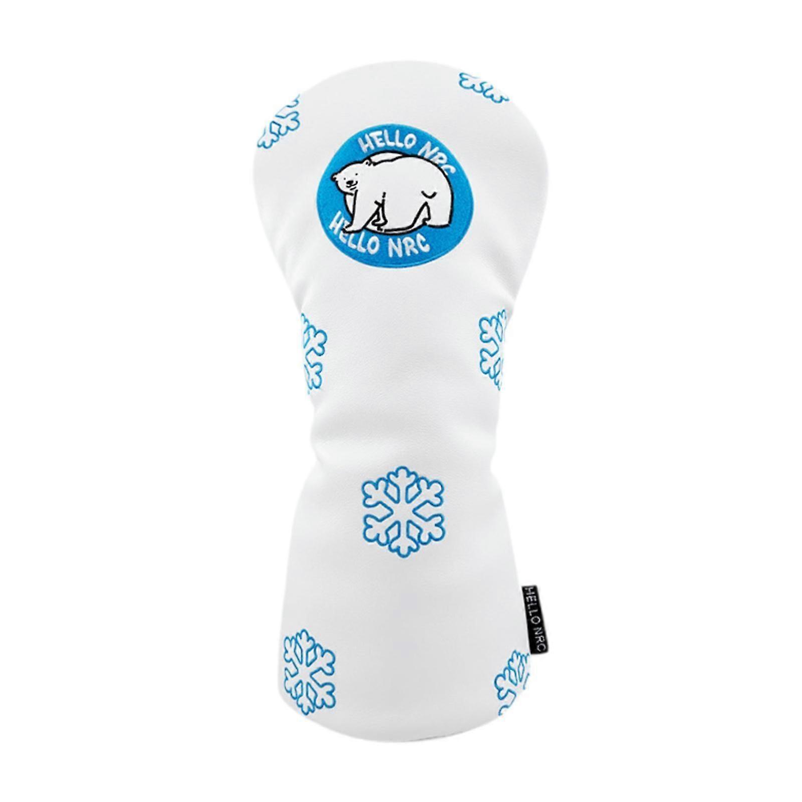 大人のためのゴルフウッドヘッドカバーロングネックアンチスクラッチカートゥーンプロテクターDR