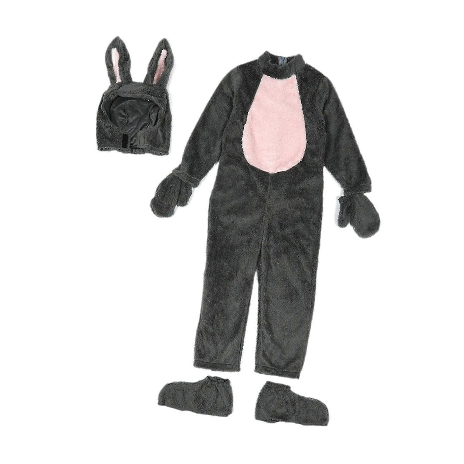 Easter Rabbit Costume Set Rabbit Pajamas for Party Holiday Stage Performance XS