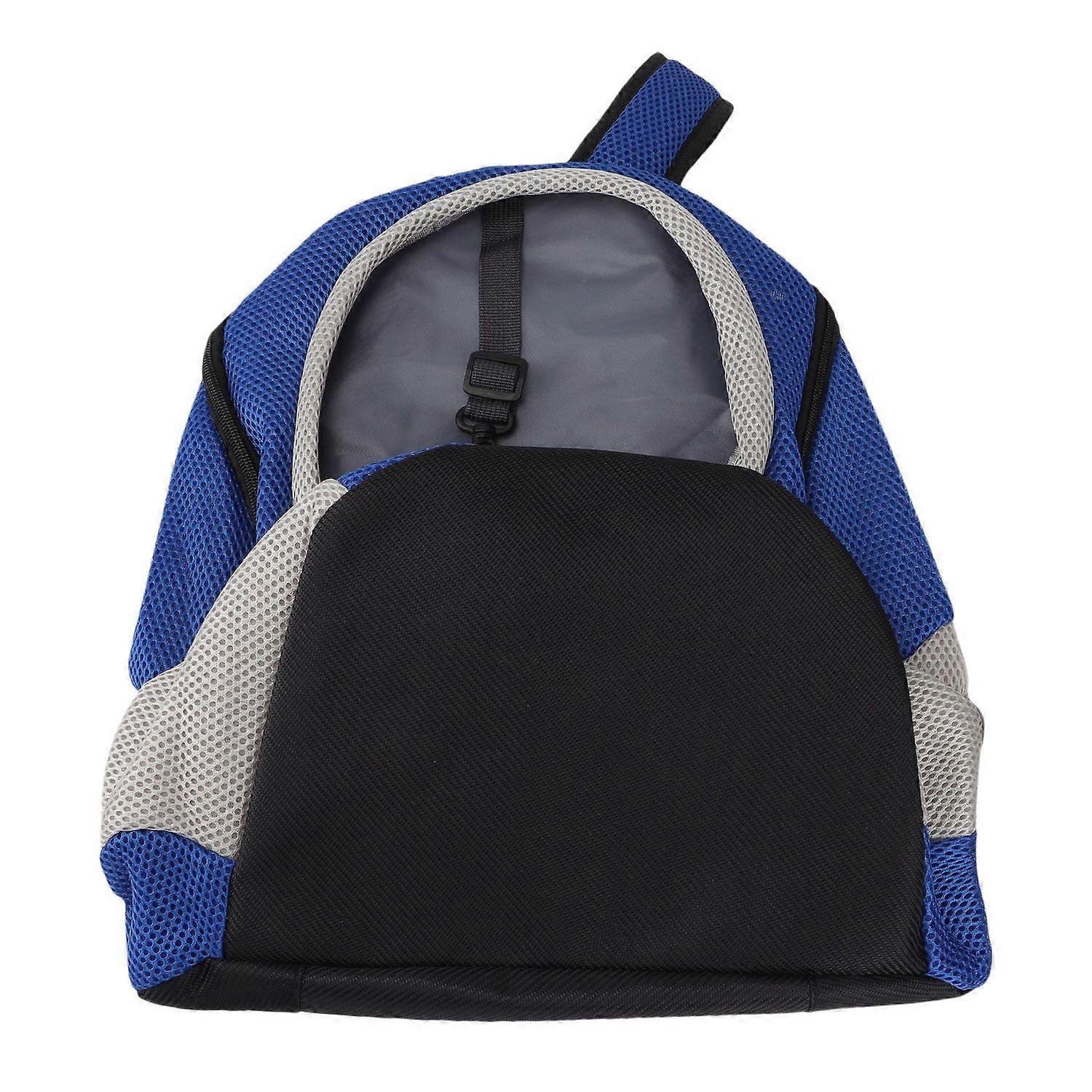 Pet Front Carrier Backpack Oxford Cloth Breathable Mesh Multiple Pocket Foldable Portable Cat Dog Ca