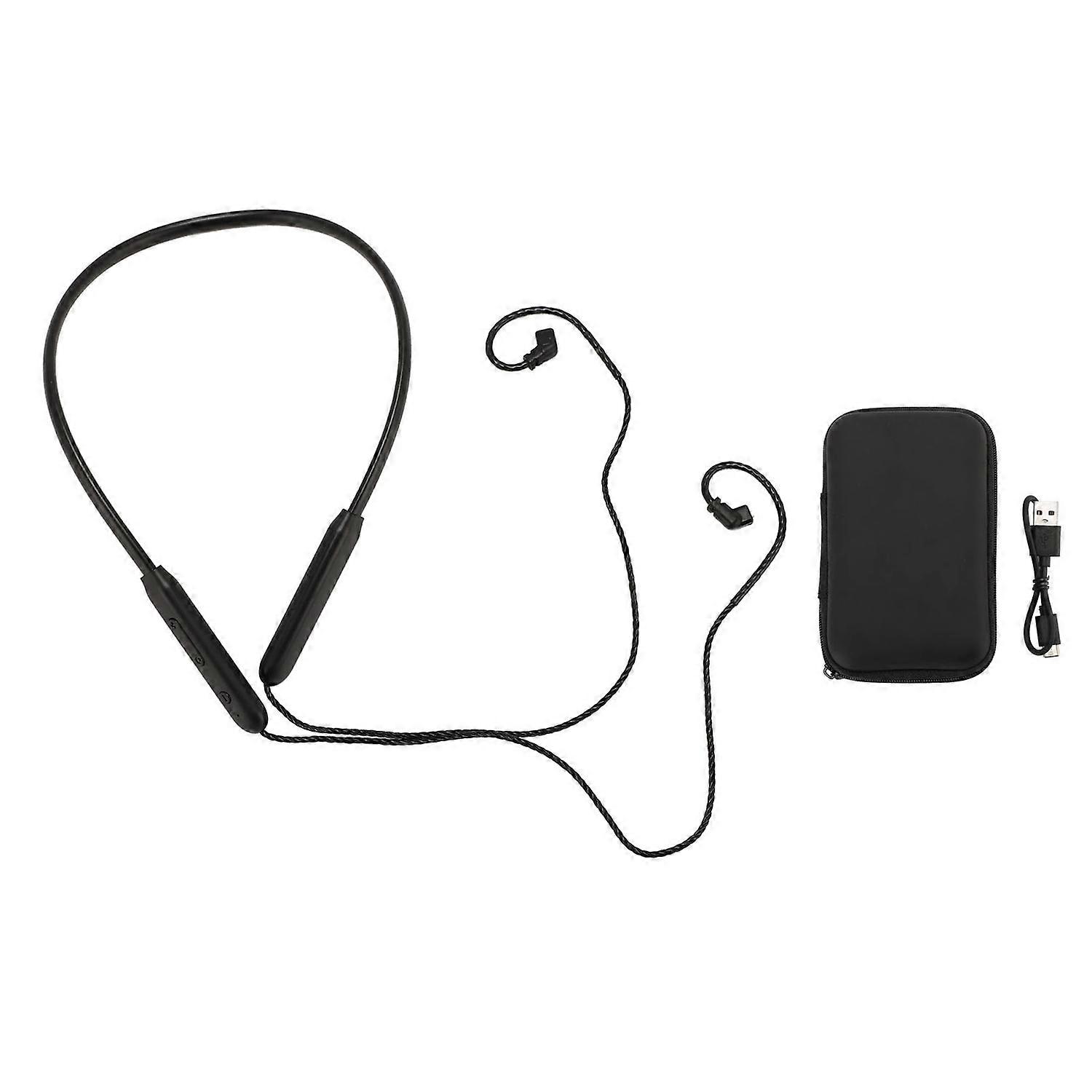 Bluetooth Headphone Cable Adapter Wired to Wireless In Ear Earbuds Cable Adapter Cord with Microphon