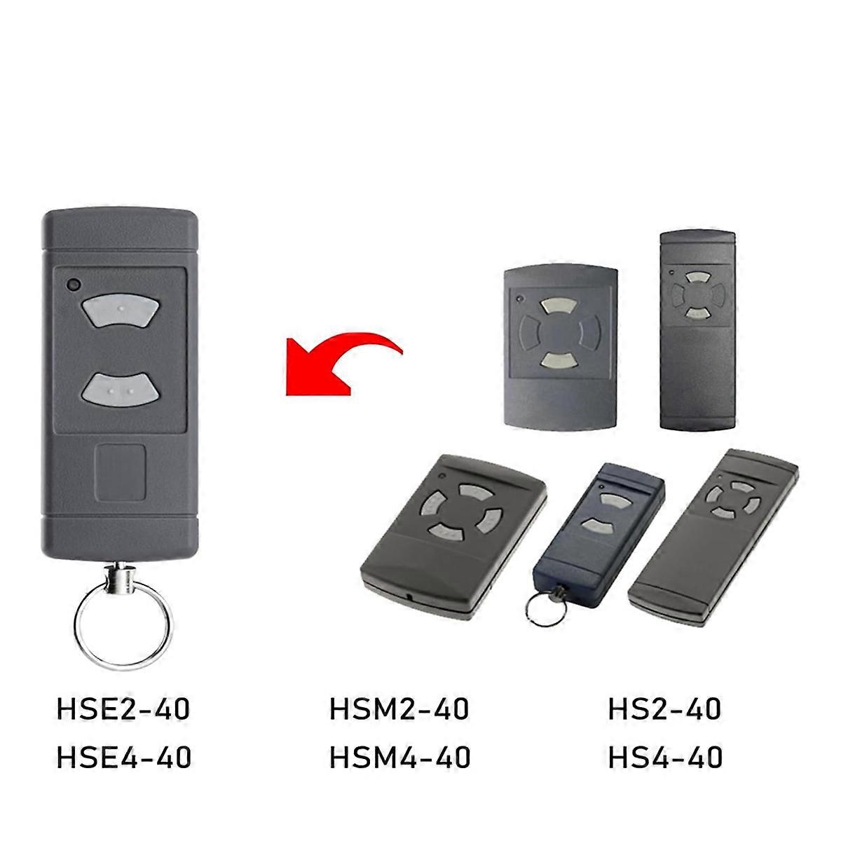 2-Pack Garage Door Manual Transmitter for HSE2-40, HS4-40