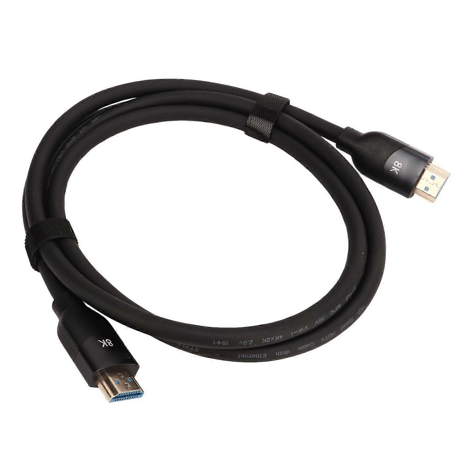 Black HD Display Cable - High Definition Video Cord