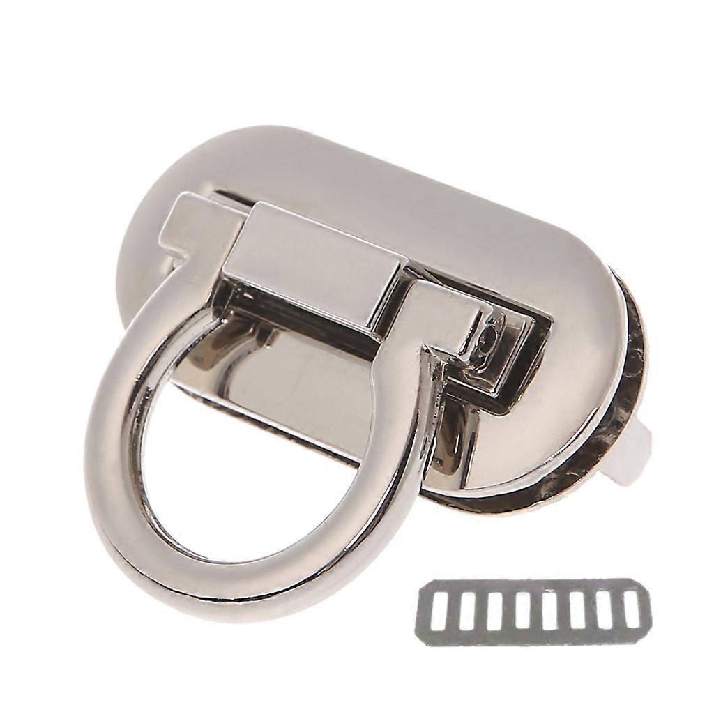 Metal Clasp Turn Lock Twist Locks for DIY Handbag Craft Bag Purse Hardware  Red