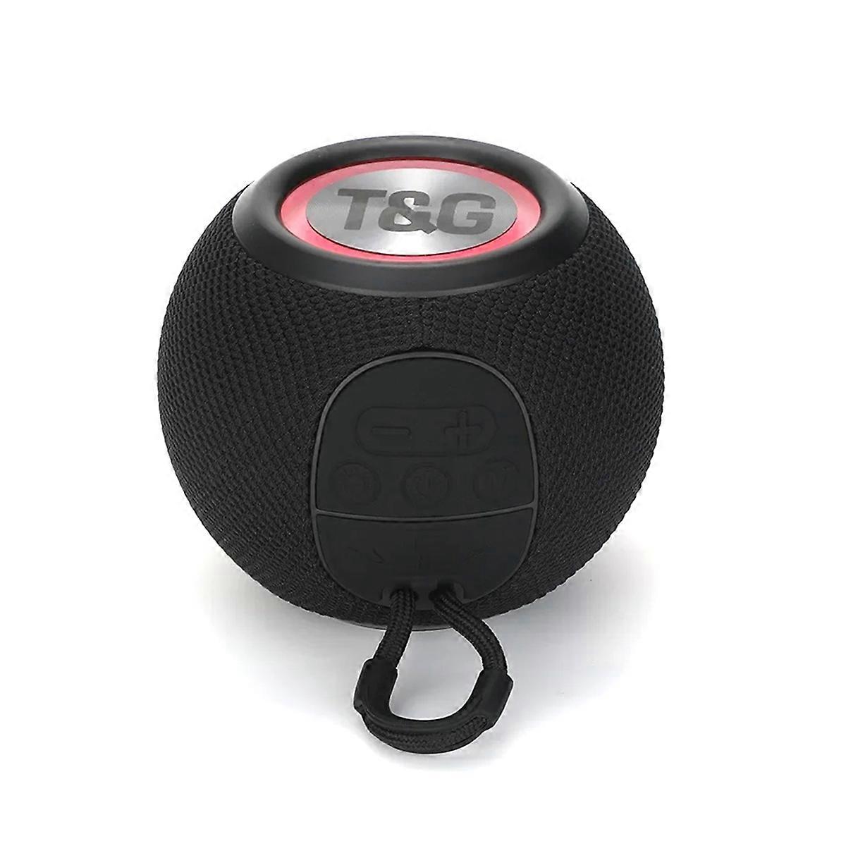  TG337 Bluetooth Speaker TWS Wireless Mini Bass Loudspeaker black