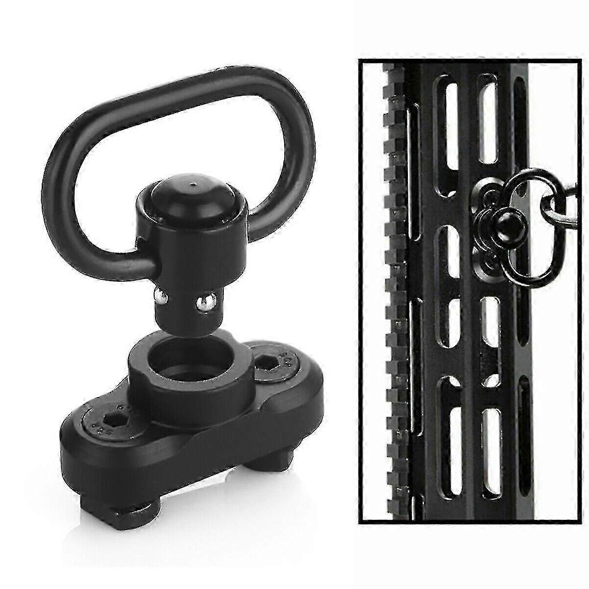 Sling Swivel Mount Base Quick Detach Key Mod Airsoft Handguard Rail