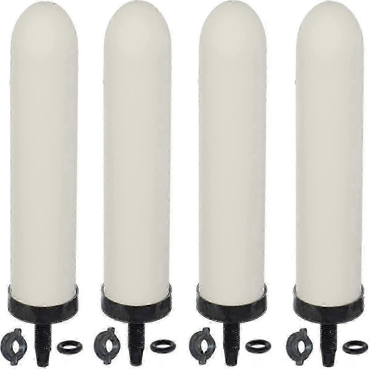 4 Pack Replacement Ceramic Water Filters For Water Filtration System