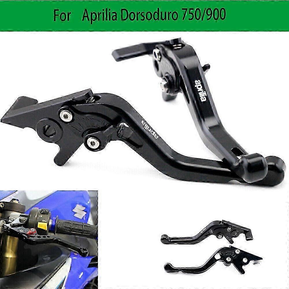 ΓΙΑ Aprilia Dorsoduro 750/900 Μαύρες Μανέτες Συμπλέκτη Μικρού Φρένου Shiver 750/900