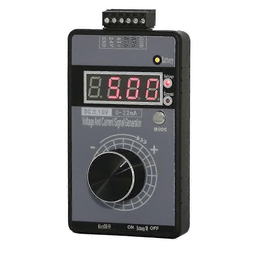 Adjustable 4-20ma Signal Generator Current Voltage Analog Simulator 0-10v/0-20ma Signal Sources For