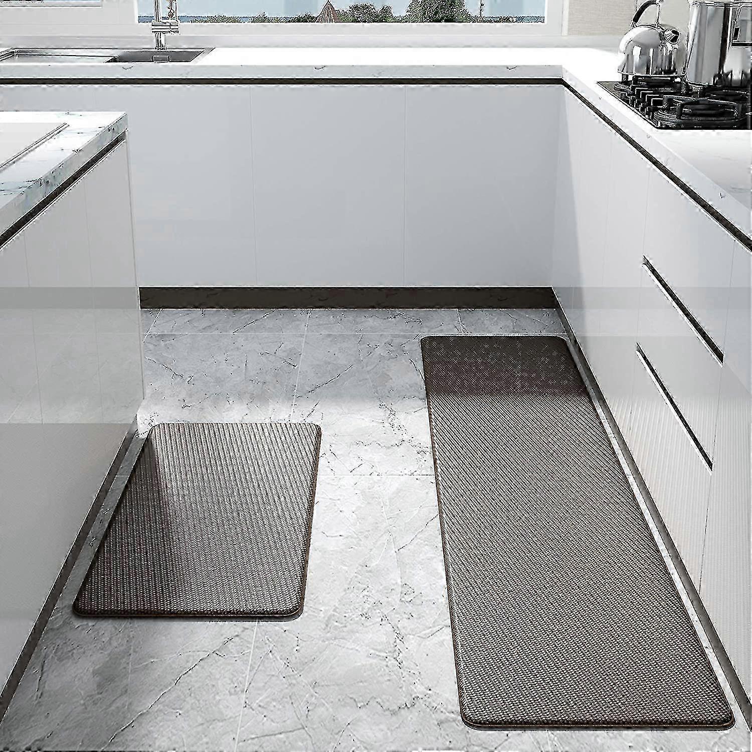 Tapis de cuisine antidérapants et imperméables, tapis de sol épais et rembourré, anti-fatigue