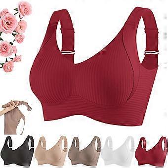 2025 dernier modèle Yifare Invisible Lift Soutien-gorge, couleur unie quatre rangées réglables