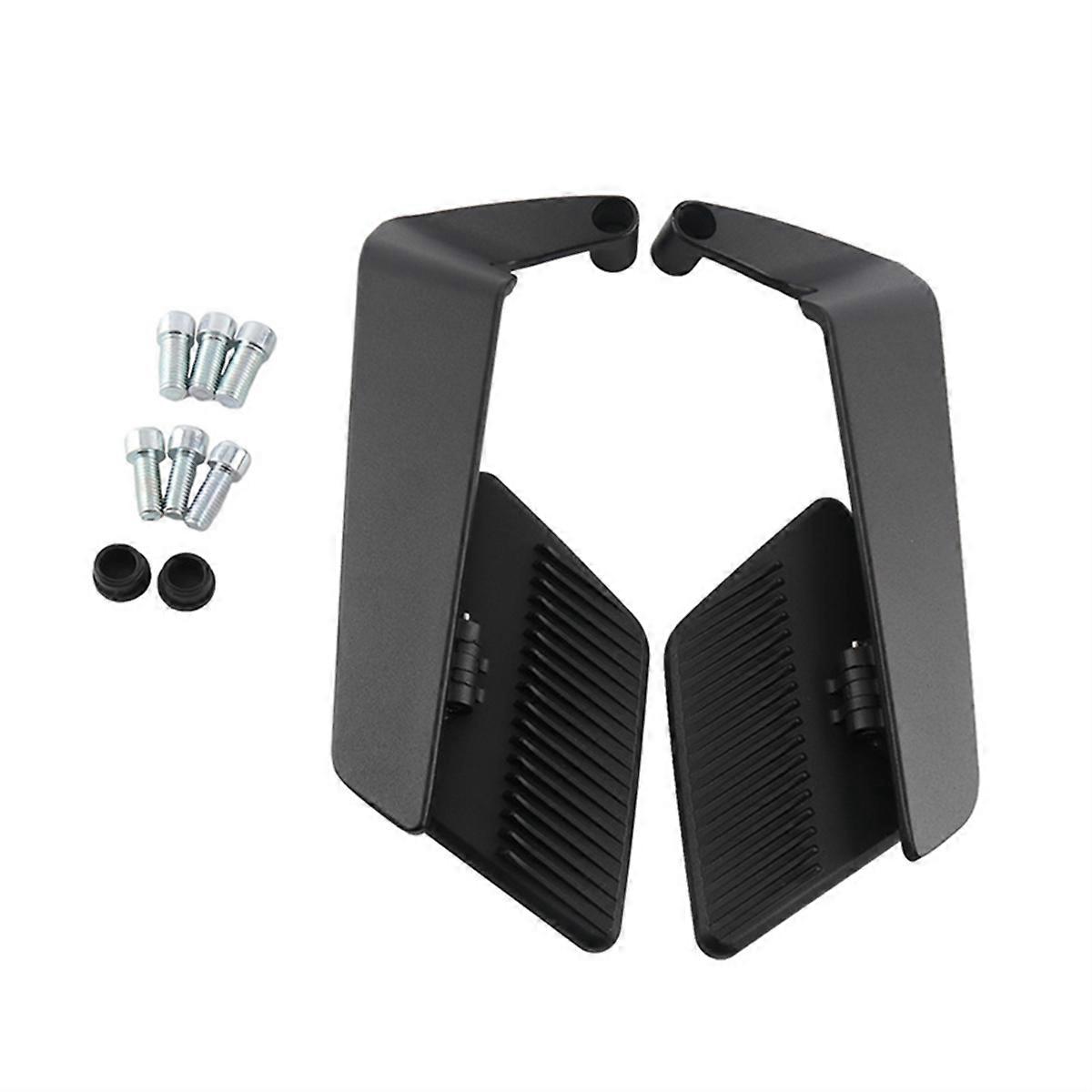 Motorcycle Rearview Mirror Wing Adjustable Rotating Side View Mirror Universal for MT03 MT07 MT09 D