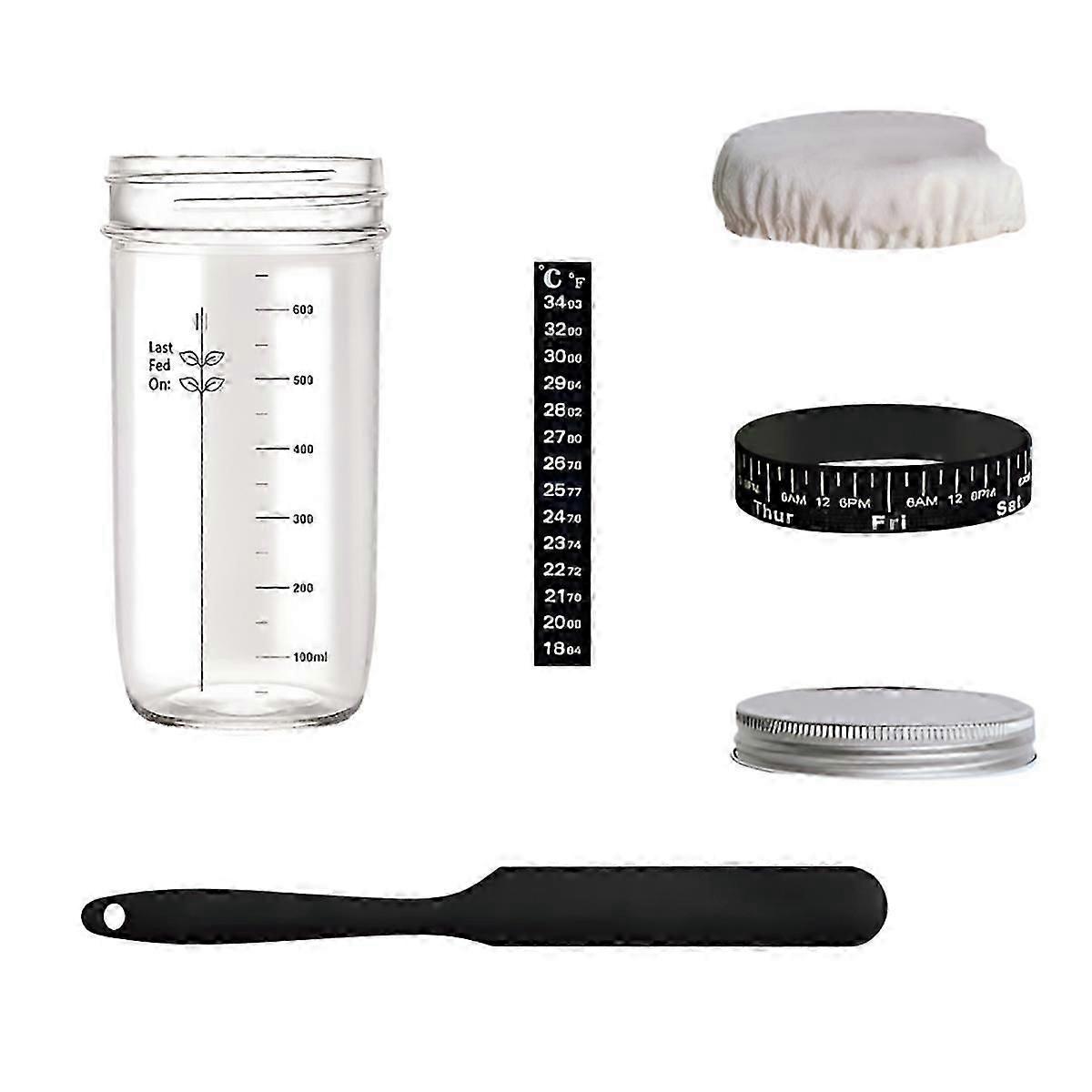 Sourdough Kit, Sourdough Bread Glass Jars Airtight Jars 730ml
